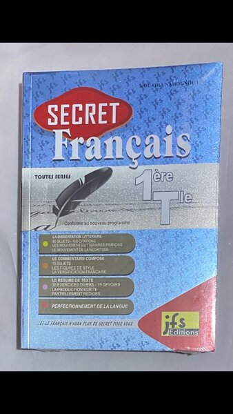 Livre Français Terminale