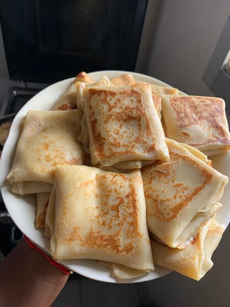 7 crêpes jambon fromage