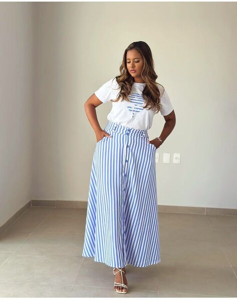 Robe longue élégante graphique