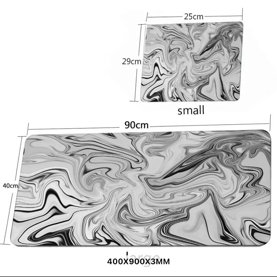 Mouse pads - Large - 90 x 40cm