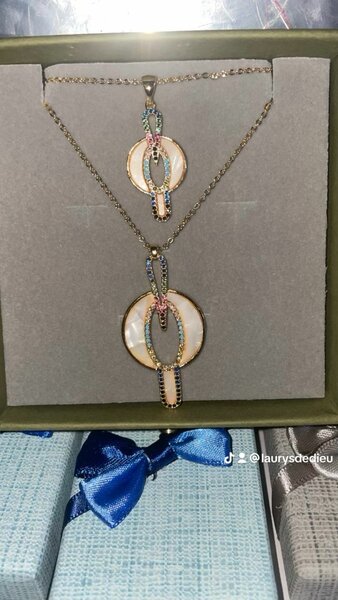 Collier Pendentif Brillant