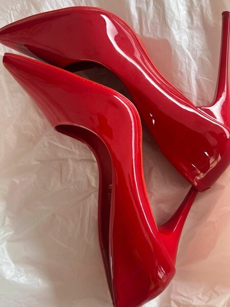 Escarpins Rouges Vernis Femme