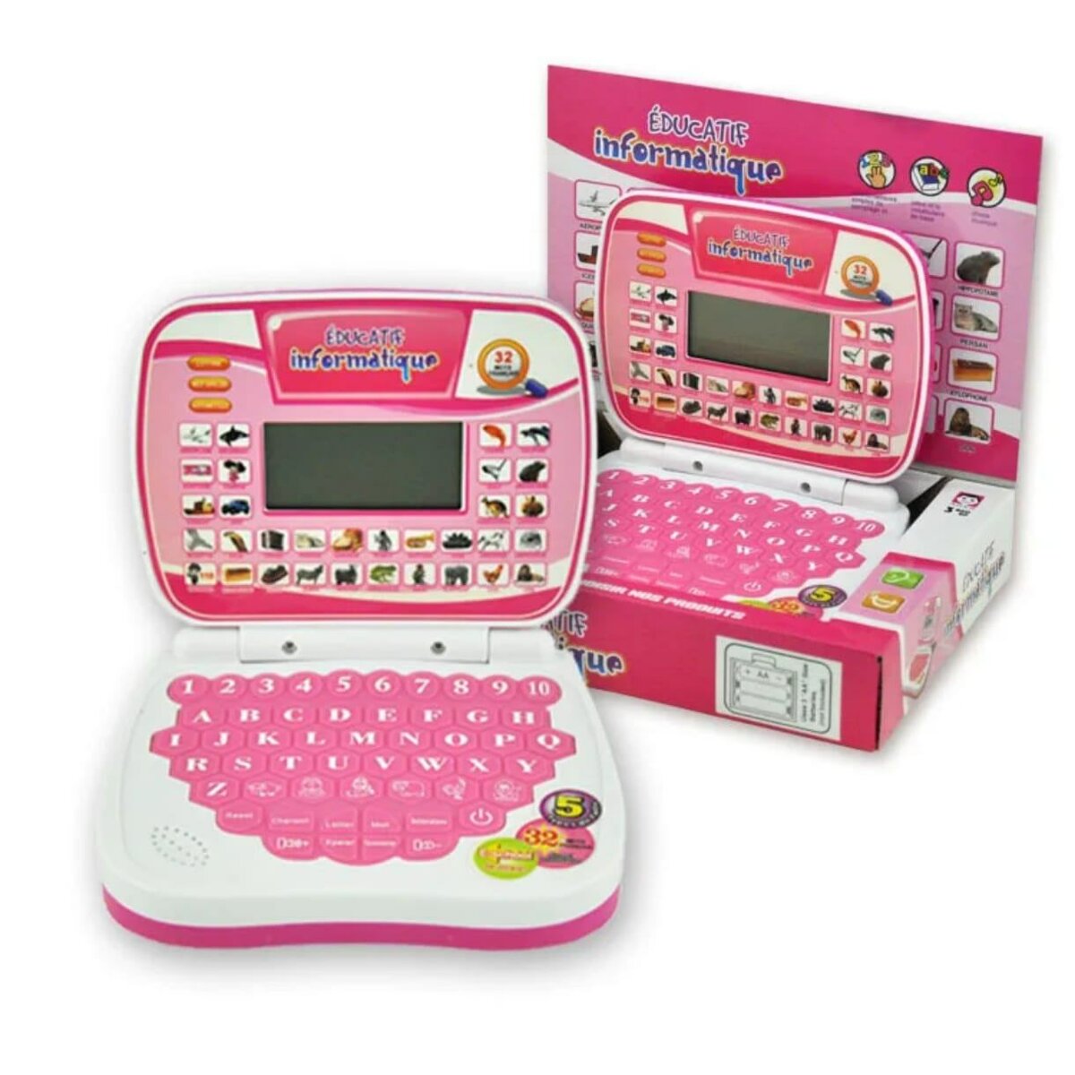 Laptop Éducatif Enfant 2-en-1