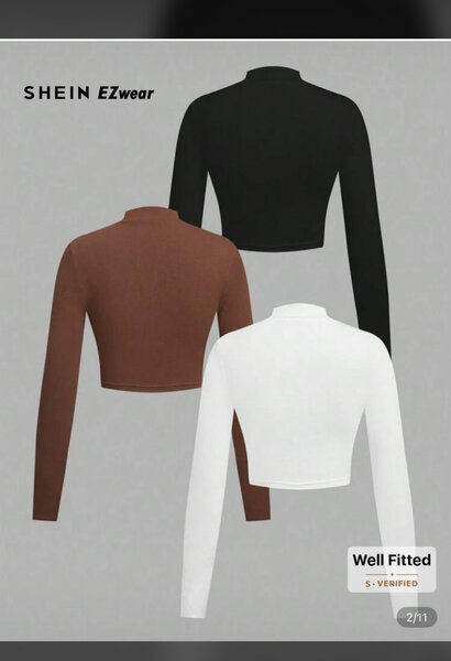 Hauts moulants SHEIN EZwear