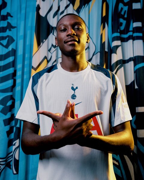 Maillot de Football Blanc Tottenham