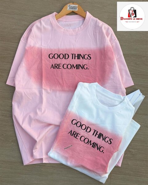 T-shirt positive message