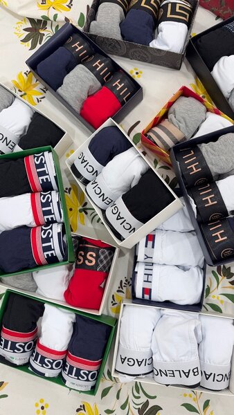 Boxer homme en coton - Lot de 3