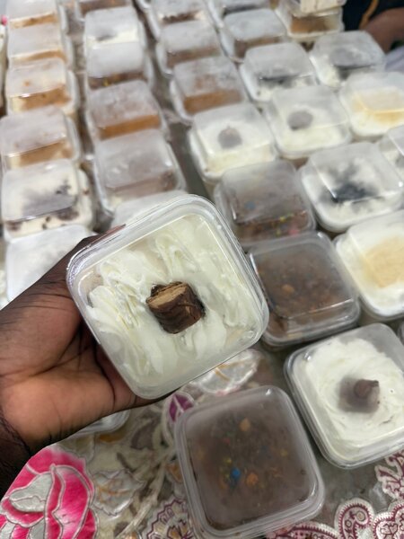 Gâteau en pôts verrines