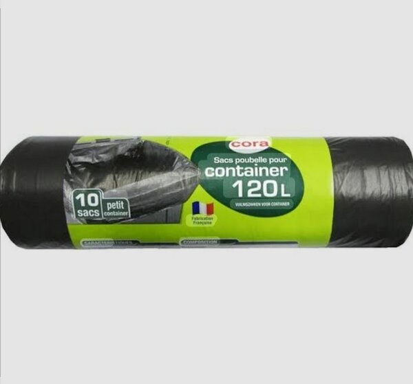 Sacs poubelle 120L robustes
