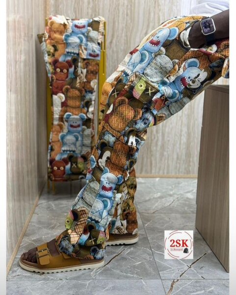 Pantalons imprimés tendance