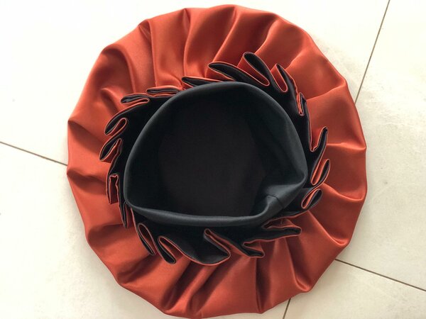 3 in 1 reversible hair bonnet