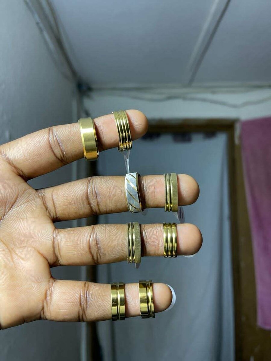 Bagues acier inoxydable