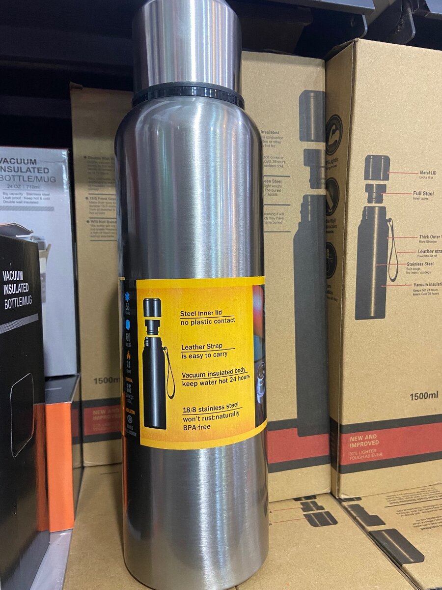 Insulated vacuum flask