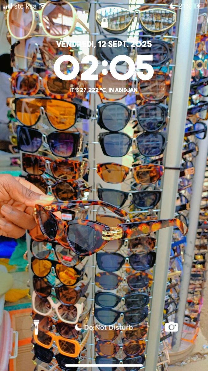 Lunettes de Soleil Tendance