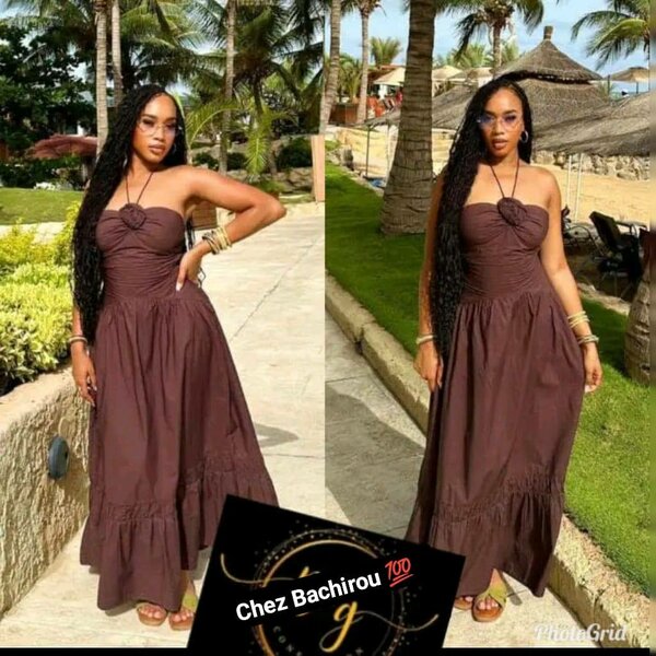 Robe Longue Élégante Femme