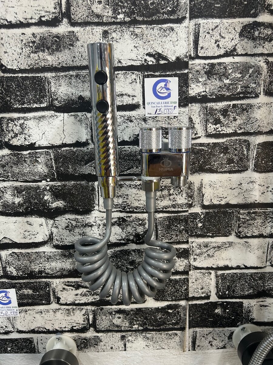 Douchette à main en acier inoxydable