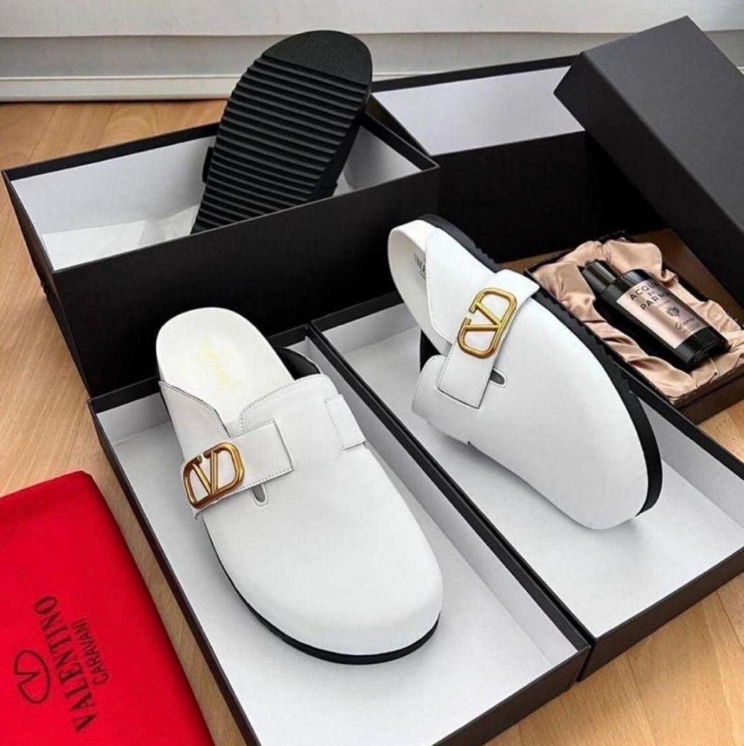 Mules élégantes homme