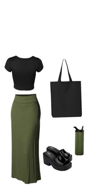 Ensemble Élégant Maxi Jupe