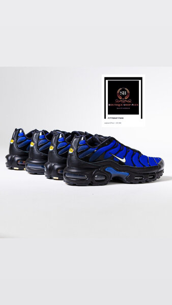 Baskets Sport Bleu Noir
