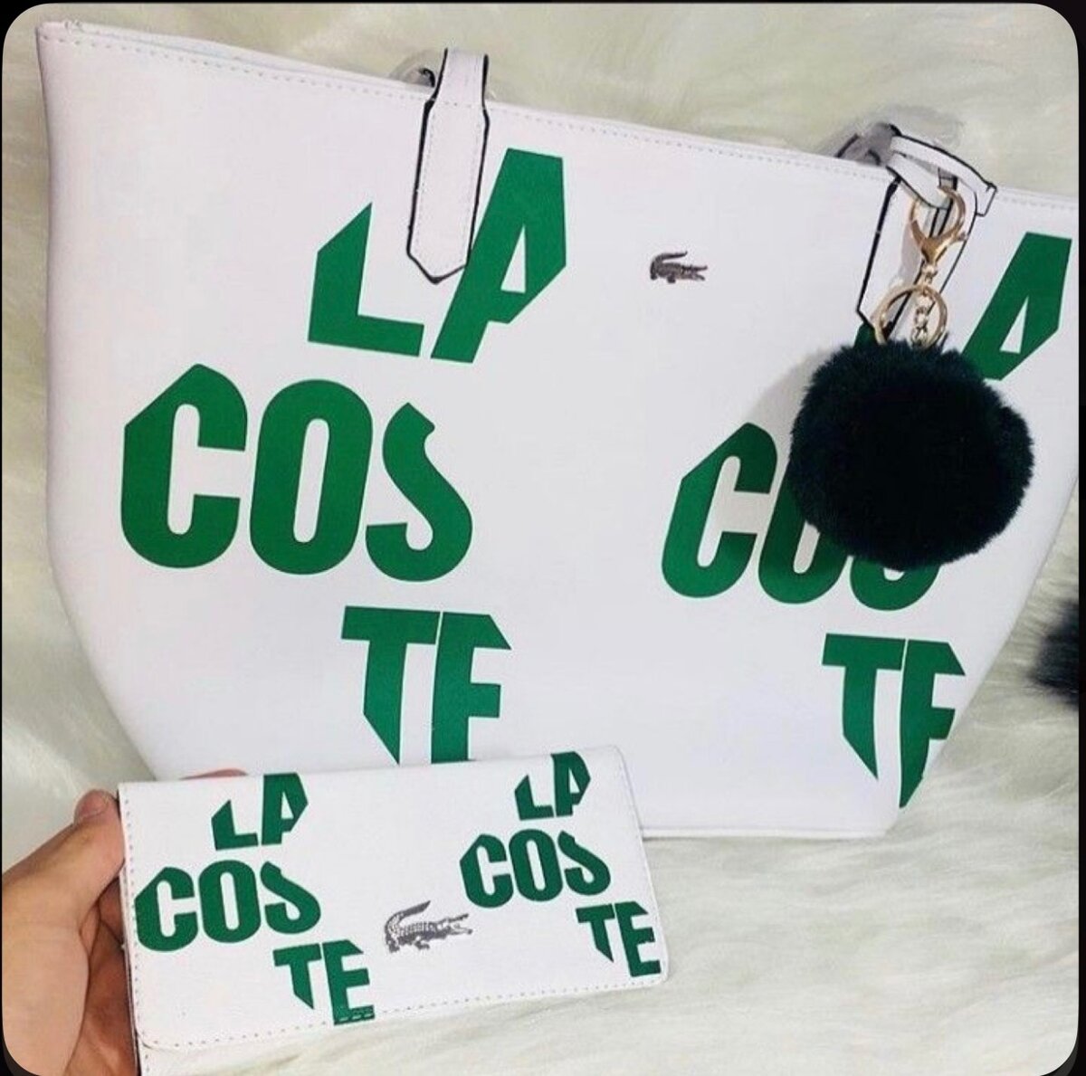 Sac Lacoste nouveau motif