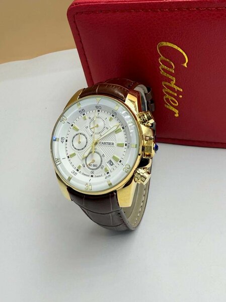 Montre homme luxe Cartier