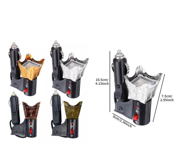 Cendrier de Voiture Électrique