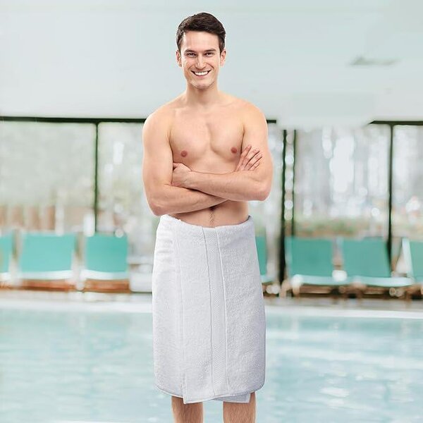 Serviette de bain en coton doux