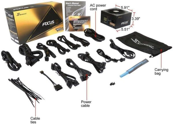 Seasonic FOCUS+ Gold 850W