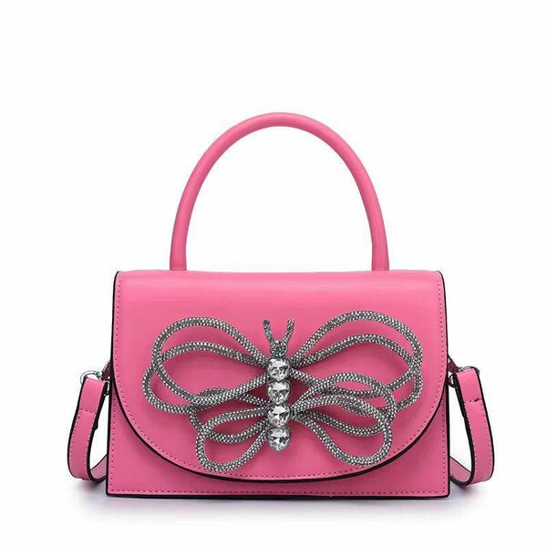 Sac à main avec décoration papillon