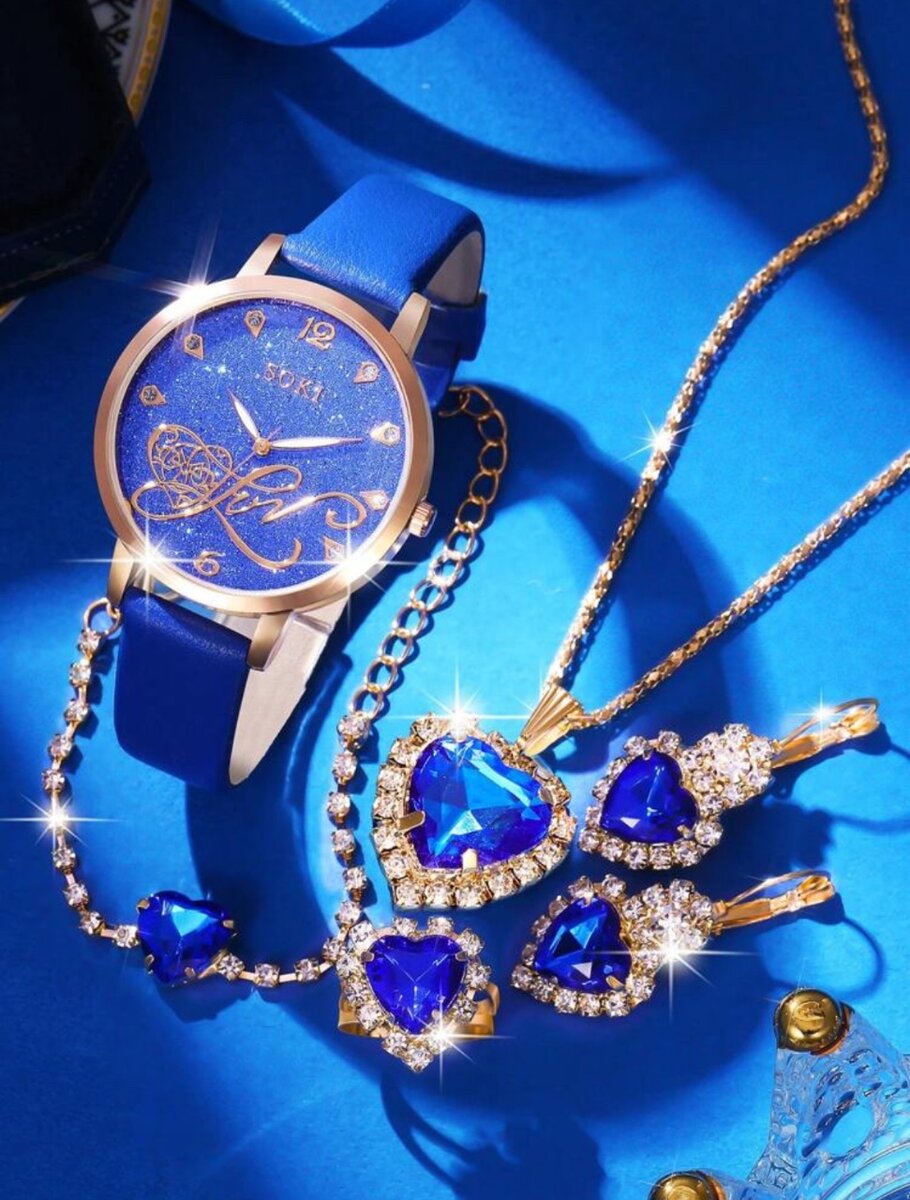 Soki soki ladies watches 6 pcs/set