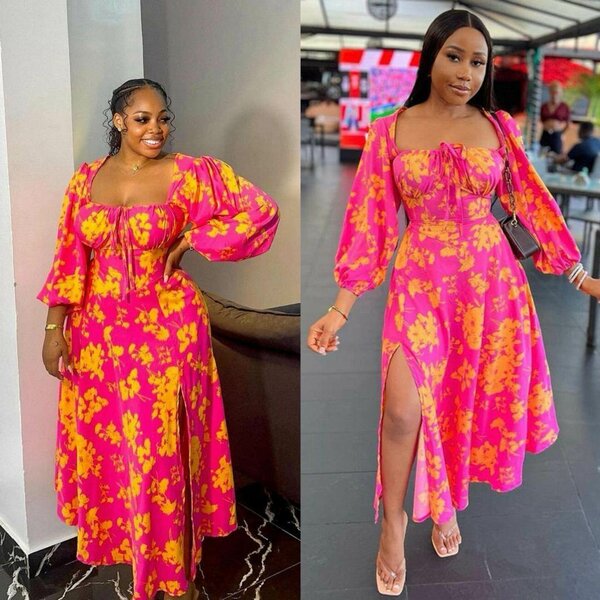 Ladies straight dress available