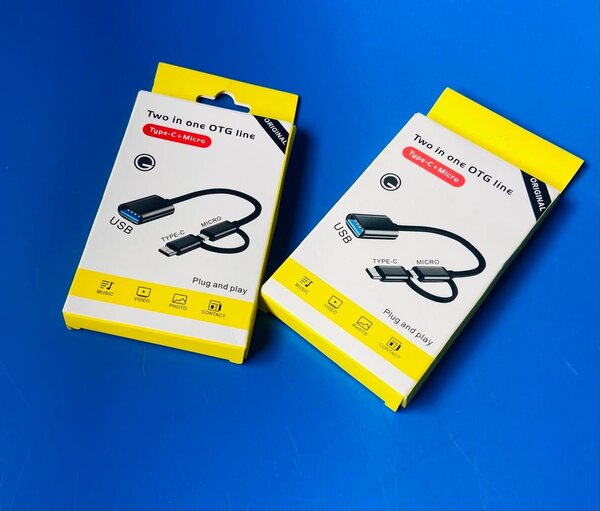 Adaptateur 2 en 1 Type-C+Micro