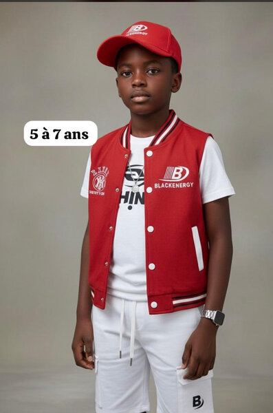 Ensemble Sportif Enfant Rouge