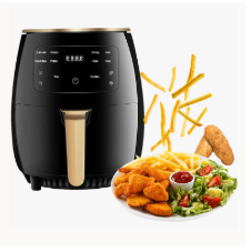 Black 6L Silver Crest Extra Large Healthy S-18 Air Fryer – 2400W