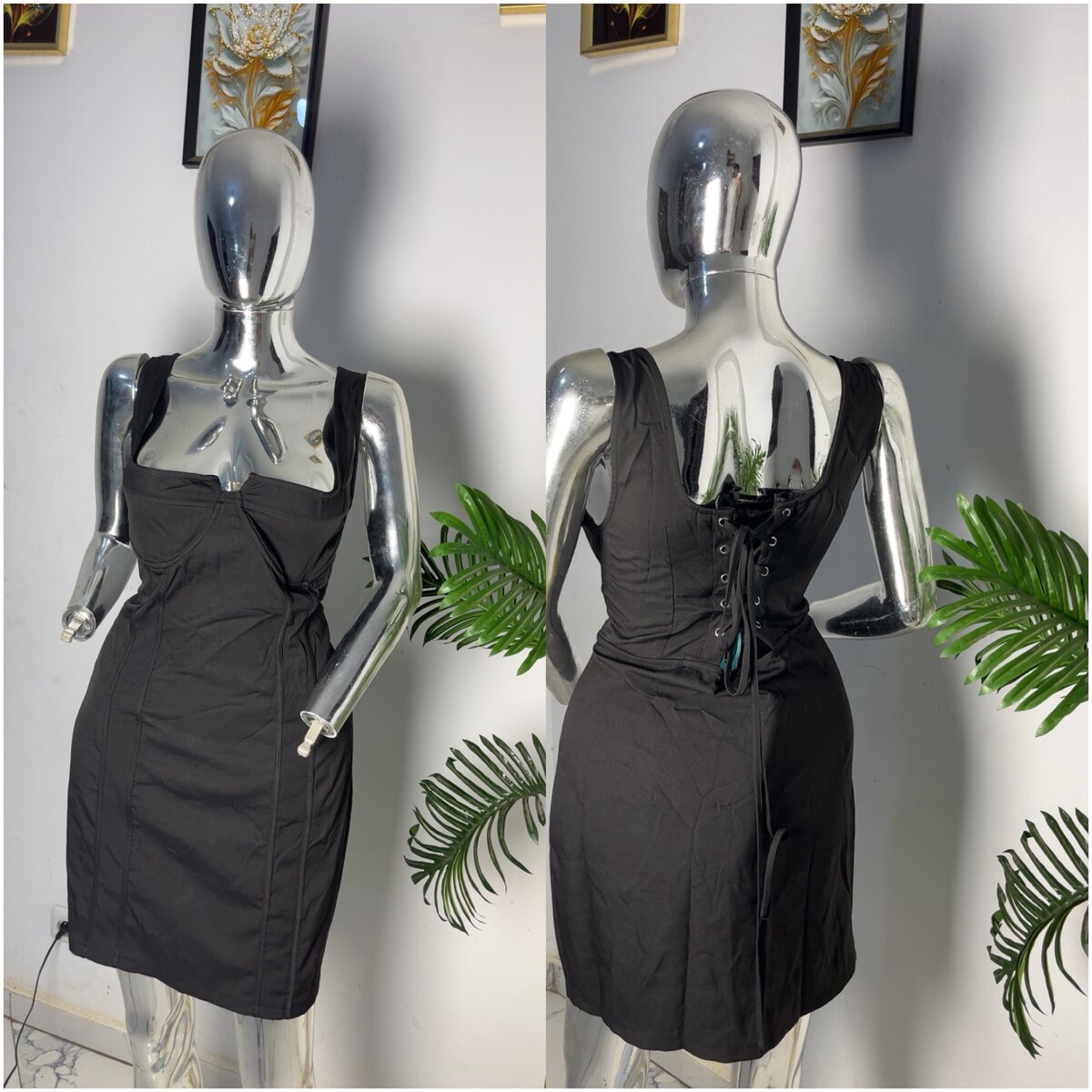 Robe élégante en trois styles