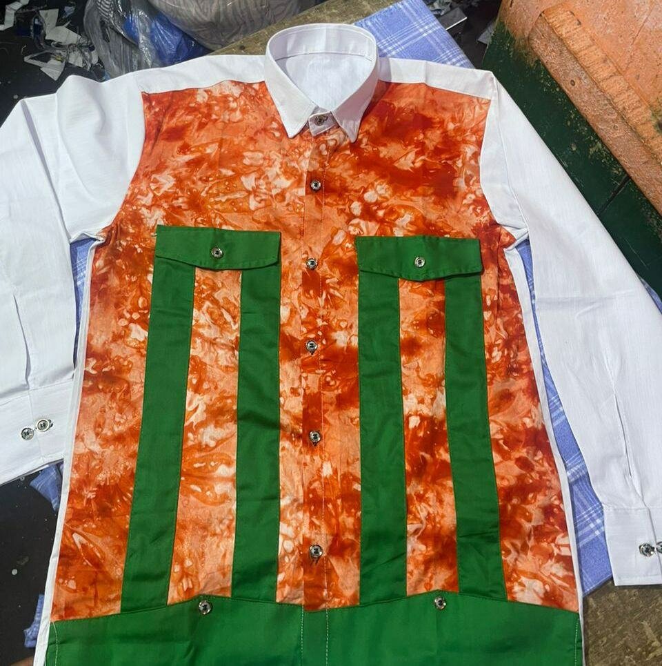 Chemise homme colorée élégante