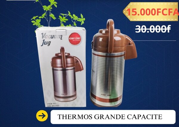 Thermos à Grande Capacité