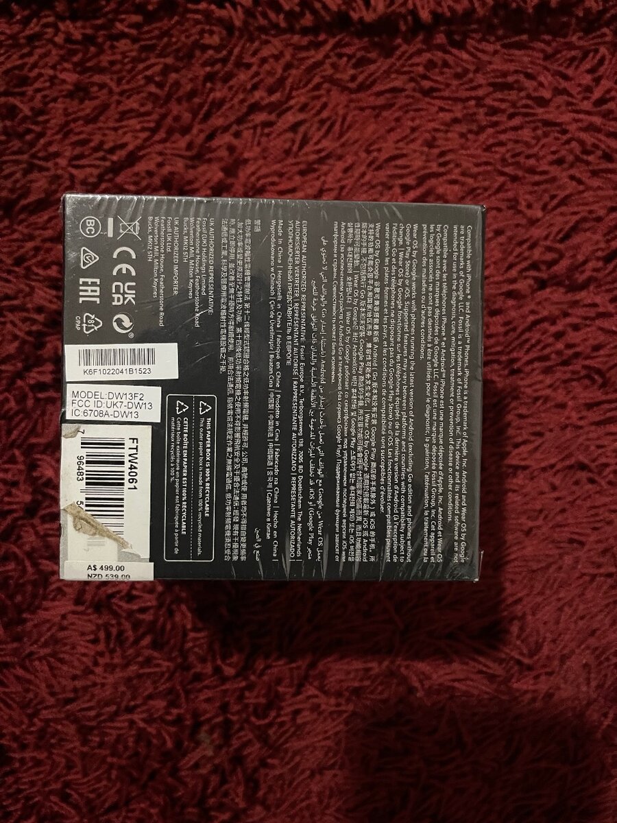 Fossil smart Watch Gen 6