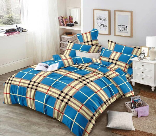 Blue 3pcs set Duvet cover