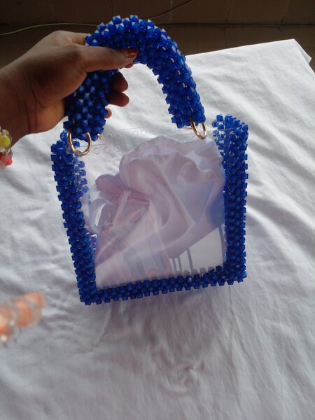 Sac à main en perles