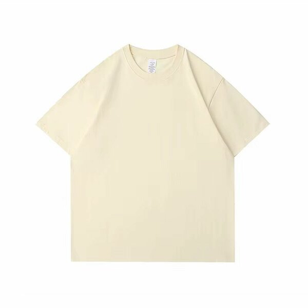 T-shirt Premium en coton beige