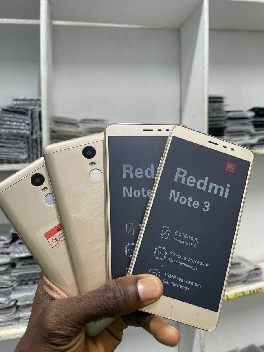 REDMI NOTE 3 (128GB-6RAM) QUASI NEUF