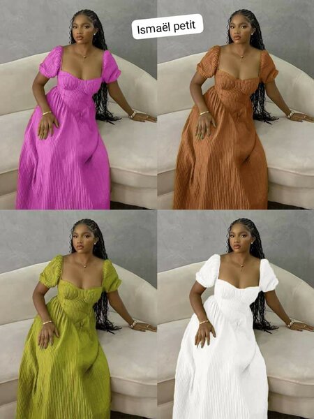 Robe Longue Élégante Femme