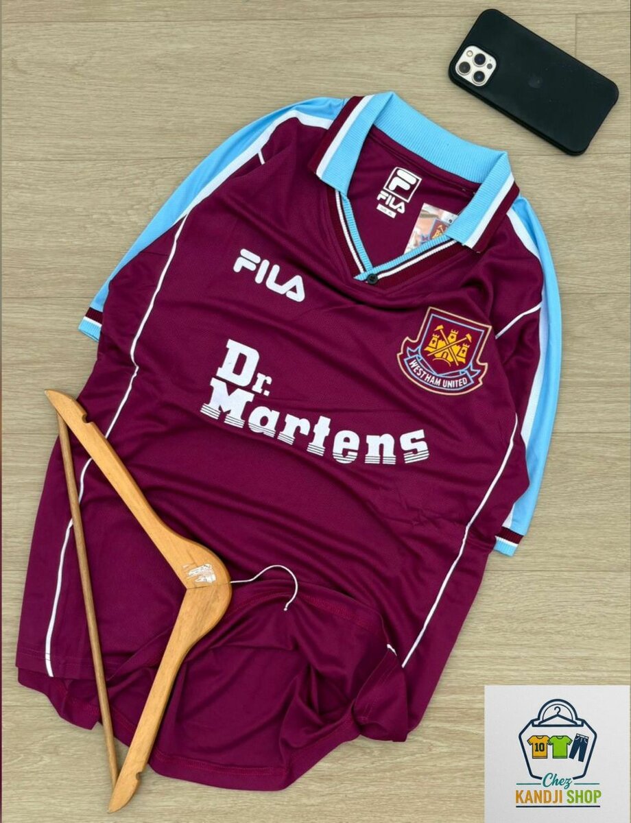 Maillot vintage West Ham