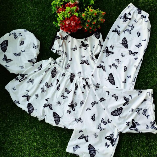 Pyjama blanc pour femme