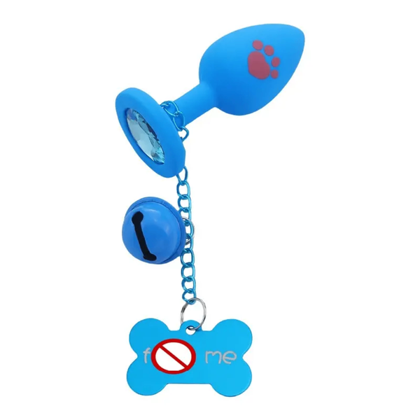 Plug Anal Silicone avec Clochette