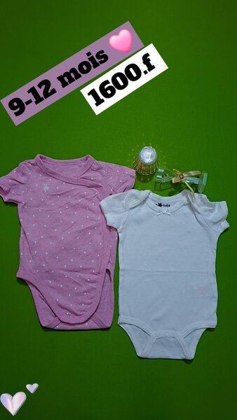 Bodies bébé 9-12 mois