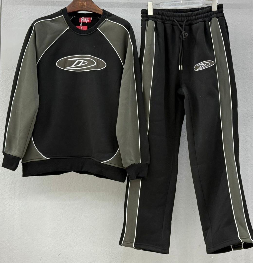 Ensemble de survêtement gris homme