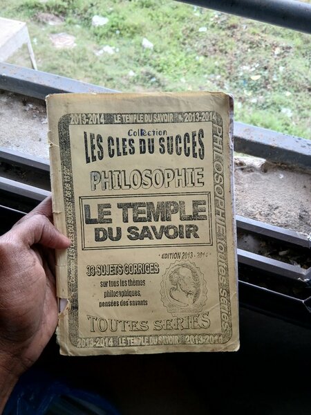 Livre de Philosophie Le Temple Du Savoir