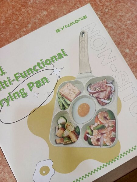 Sectional Non-stick Breakfast Frying pan